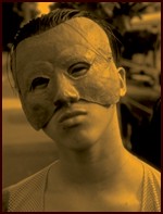 Student wearing mask